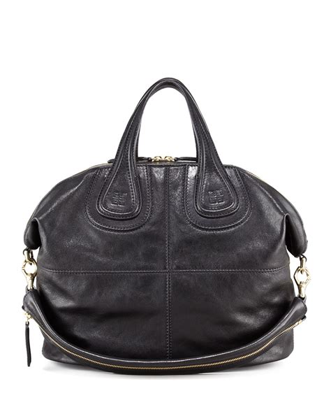 Givenchy Nightingale Medium Leather Satchel Bag, 